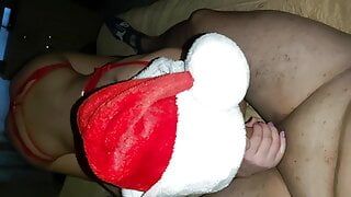 Christmas sex with the new stepmom !!! Hot 2023 video.