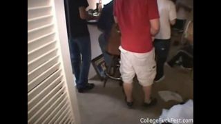 College Babe Fucked Hard at party